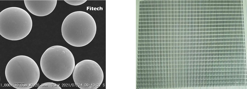 Shenzhen Fitech's Advanced Powder Manufacturing Technology Ensures A Highly Concentrated Ultra-Fine Particle Size and 100% Sphericity 