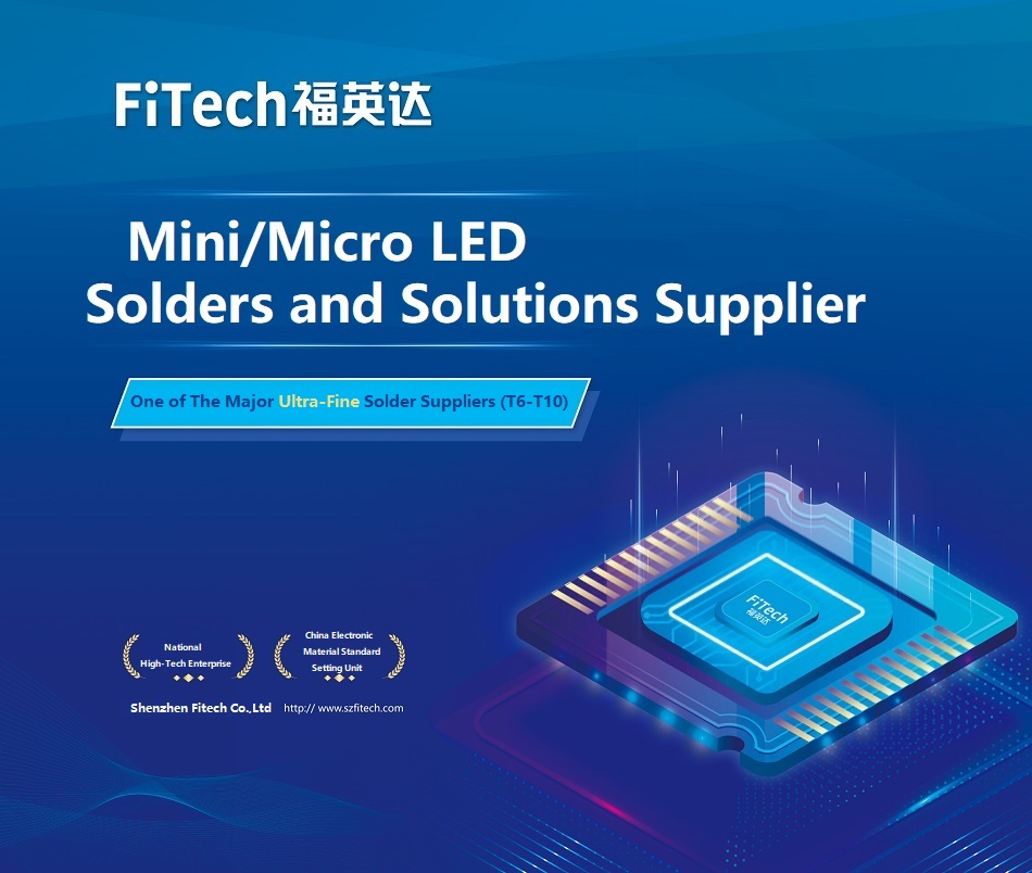 Low-Temperature and Medium-Temperature Solders for Mini LED Packaging